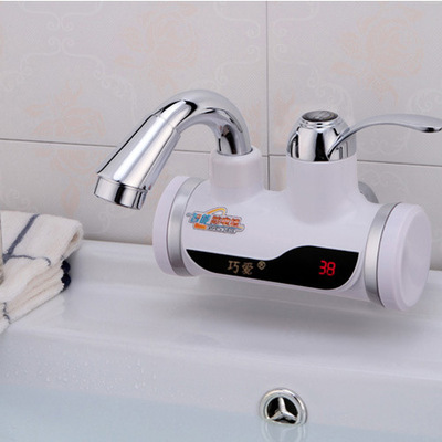 【電熱水龍頭即熱式快速?gòu)N房電熱水器櫻花溫度顯示淋浴洗澡廚浴兩用】?jī)r(jià)格,廠家,圖片,水龍頭/水嘴,余姚市和美電器-